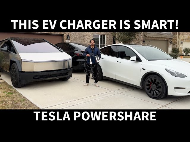 Most Budget Mobile and Home Charger for Tesla - PowerShare using Cybertruck to my Model Y 2024