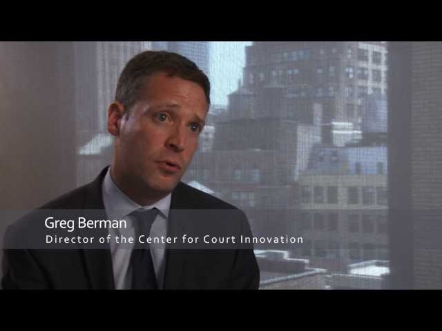 Center for Court Innovation Director Greg Berman