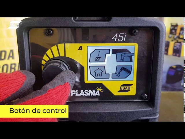 HANDY PLASMA 45i: el equipo de corte por plasma manual más ligero y portátil.