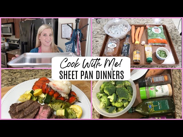 EASY & AFFORDABLE SHEET PAN DINNERS