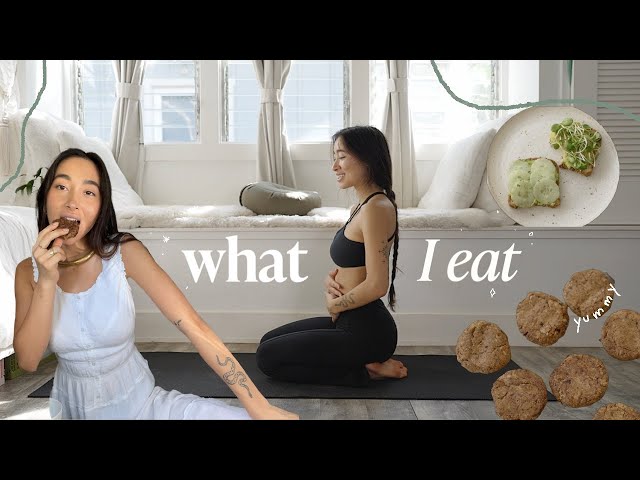 What I Eat in a Day For Bloating | simple & plant based