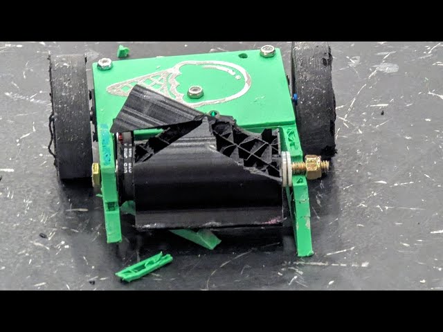Lime Sherbet VS Lopper Bot (SCAR Plastic Pandemonium 2024 - 1lb PLAnt Antweight Combat Robots)
