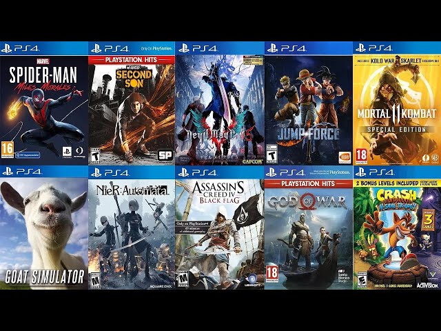 Top 16 Best PS4 GAMES OF ALL TIME || 16 amazing games for PlayStation 4