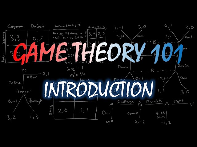 Game Theory 101 (#1): Introduction
