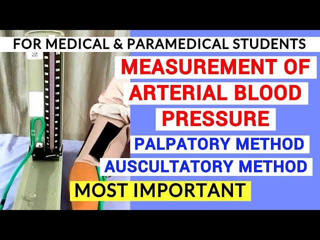 ARTERIAL BLOOD PRESSURE MEASUREMENT | CLINICAL LAB | PHYSIOLOGY PRACTICALS