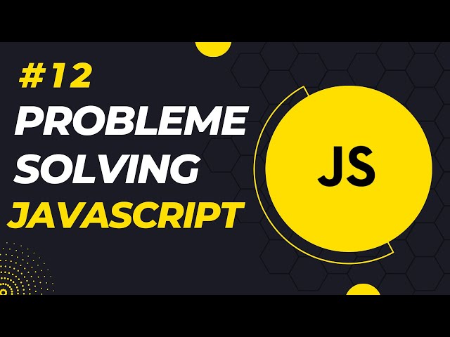 [B'DARIJA] Probleme Solving With JavaScript | In Arabic.#12