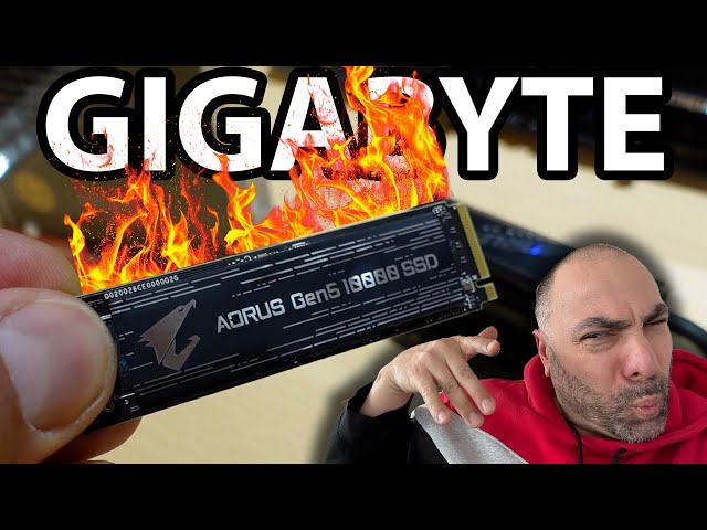 The Blazing Fast Gen 5 SSD From Gigabyte - CES 2023!