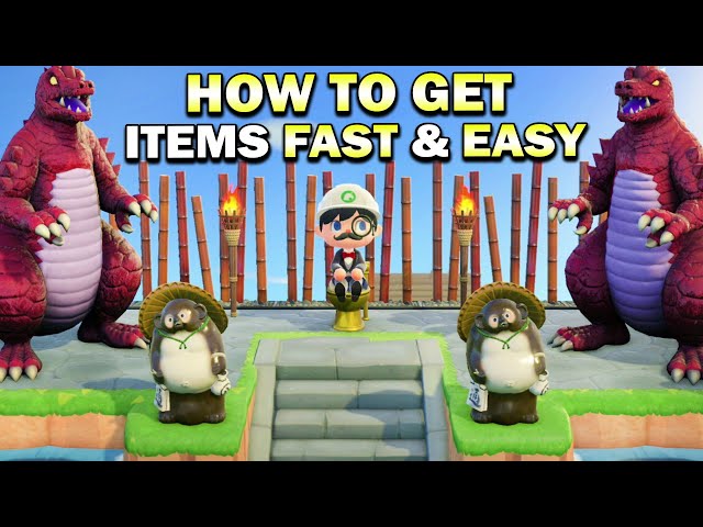 The Best Way To Get Items To Decorate Your Island In Animal Crossing New Horizons
