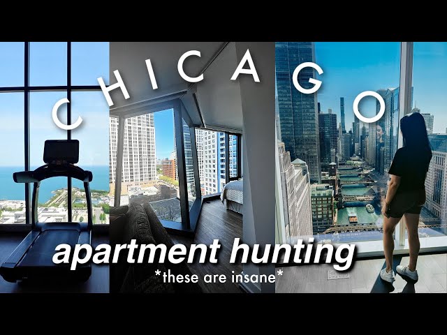 apartment hunting in downtown CHICAGO! | touring 10 luxury apartments w/ prices