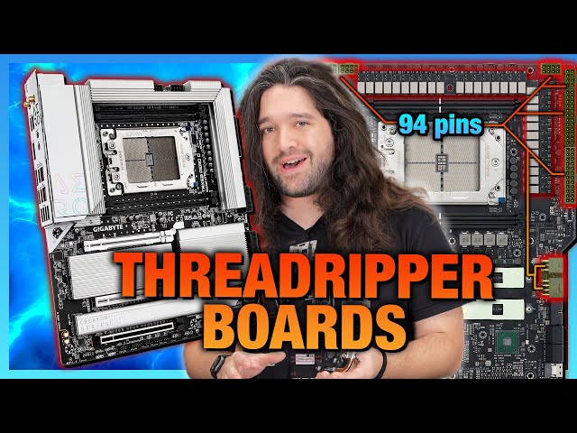 AMD Threadripper Motherboards are Insane: TRX50 & WRX90 Board Round-Up