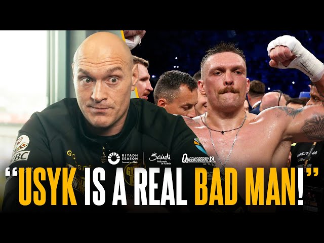 "Usyk is a real BAD MAN!" Tyson Fury explains in depth TWO key reasons why he will become Undisputed