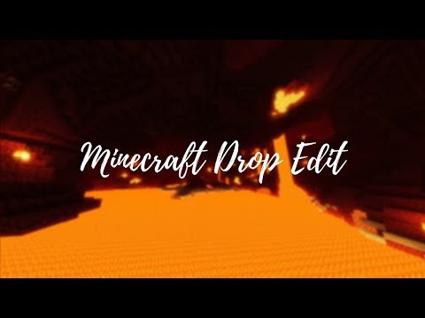 Minecraft drop edits