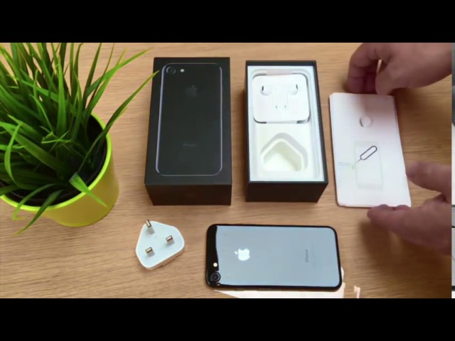 First iPhone 7 Unboxing Video! JET BLACK - Giveaway