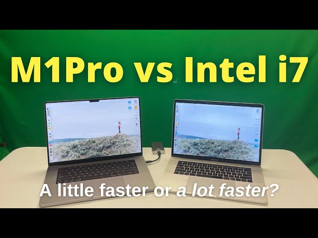 MacBook Pro M1Pro vs Intel i7