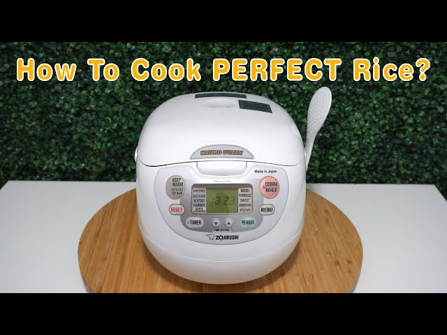 How To Cook Perfect Rice With Zojirushi