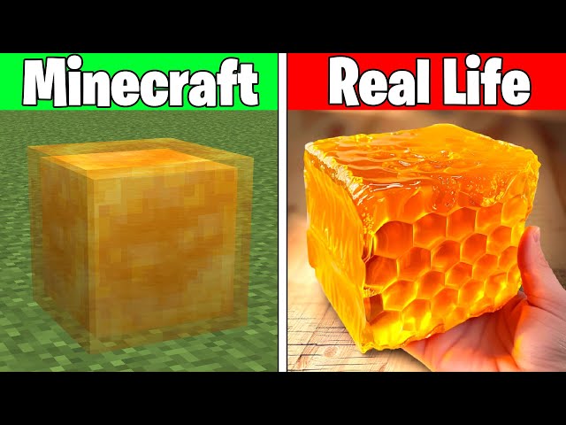 Realistic Minecraft | Real Life vs Minecraft | Realistic Slime, Water, Lava #268