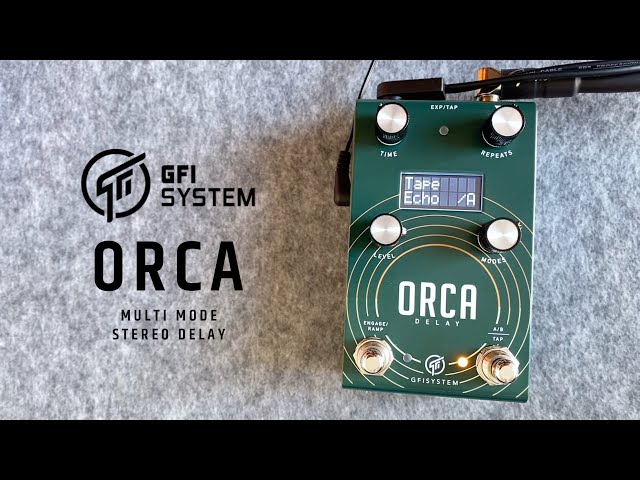GFI System Orca Delay (Multi Mode & Stereo Delay)