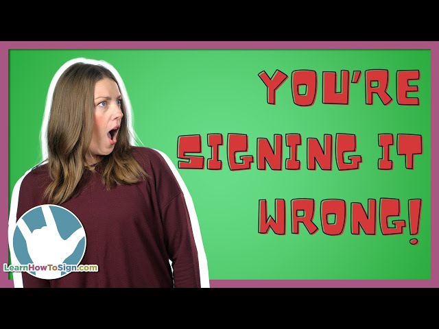 The Real Reason ASL Signs Differ From Person to Person
