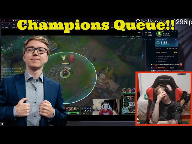 TheBausffs And Nemesis On REFUSING To Play EU Champions Queue...