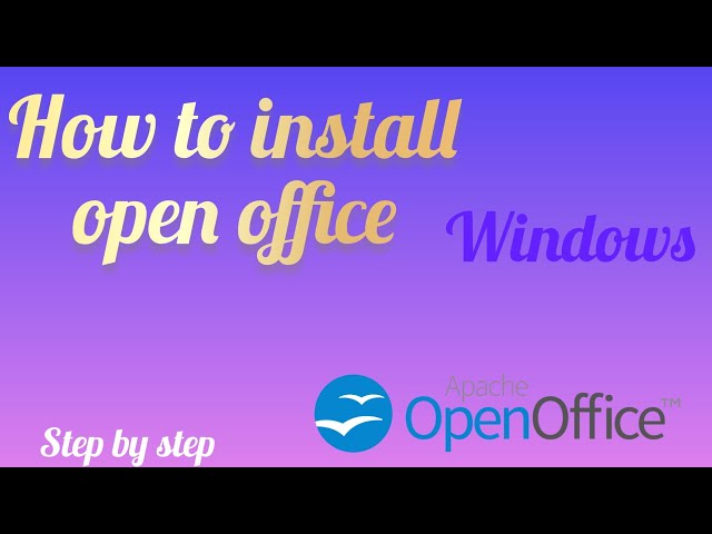 How to install Open Office for free || STEP BY STEP || Windows || Donald Downloads