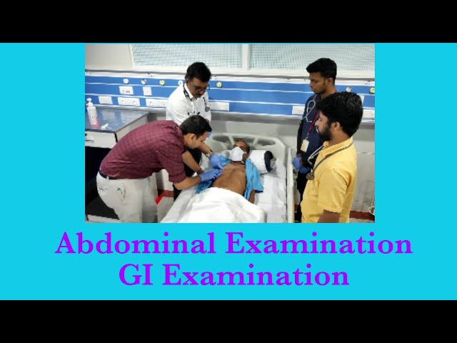 Abdominal Examination || GI Examination || Clinical Examination