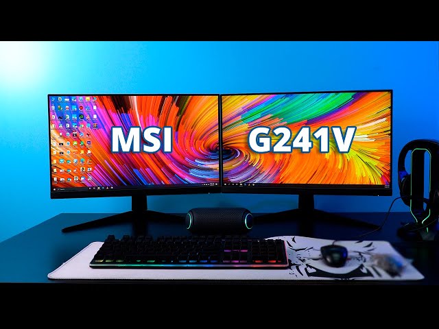 MSI Optix G241V 24 inch Gaming Monitor Review