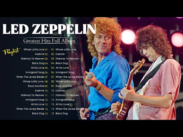 Best of Led Zeppelin Playlist | Led Zeppelin Greatest Hits Full Album