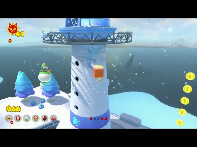 Bowser's Fury 100% Ep 5 Climbing the Icy Tower