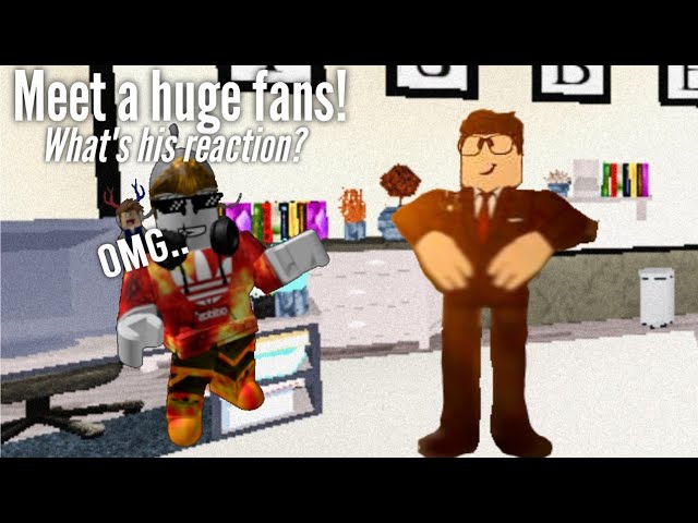 MY HUGE FANS VISITED AND LOOK WHAT HE DO! | Roblox Bloxburg |.