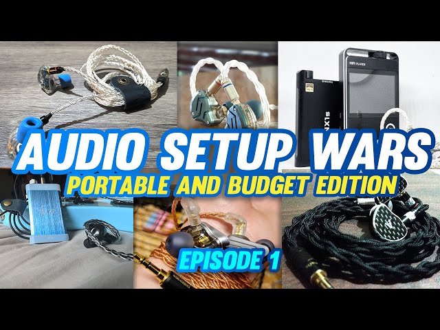 PORTABLE AUDIO SETUP WARS EP 01 - Budget Setups!