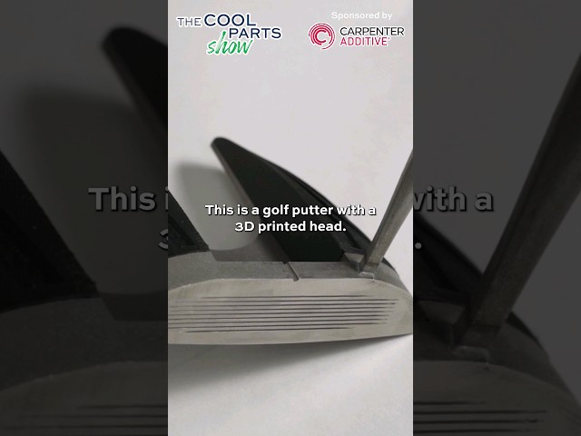 3D Printed Putter Customized to the Golfer #3dprinting #engineering
