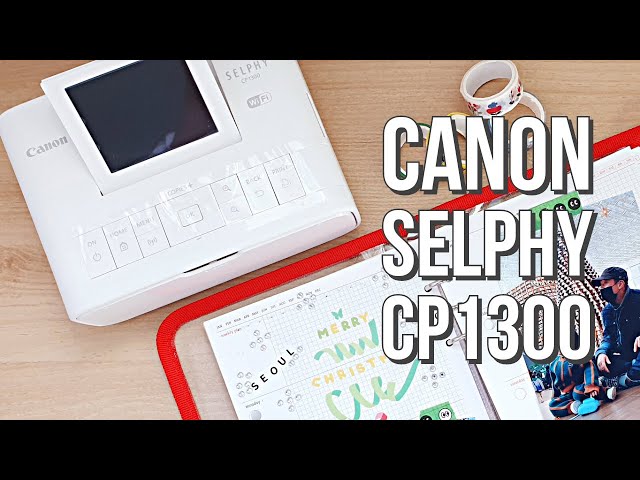 Canon Selphy CP1300 Portable Photo Printer, How to use demo