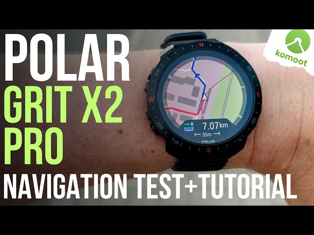 Polar Grit X2 Pro Navigation mit Komoot Im Test
