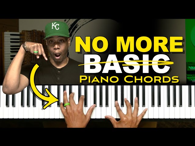 No More BASIC Piano Chords - 3 Ways to Be More Creative!