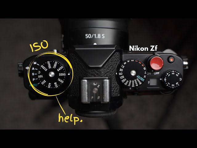 How does ISO work on the Nikon Zf?