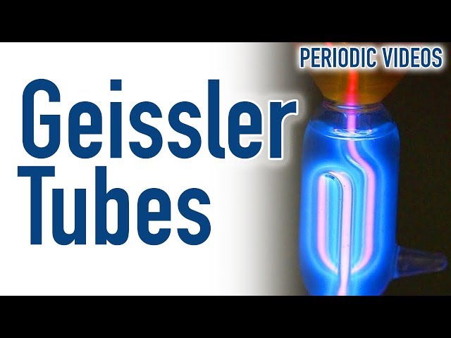 Geissler Tubes - Periodic Table of Videos