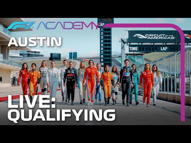 F1 ACADEMY LIVE: Qualifying | Austin 2023