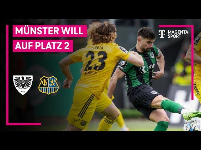 SC Preußen Münster - 1. FC Saarbrücken, Highlights mit Live-Kommentar | 3. Liga | MAGENTA SPORT