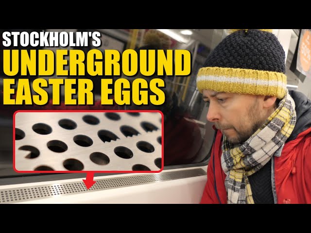 The Cheeky Hidden Features On Stockholm's Metro Trains