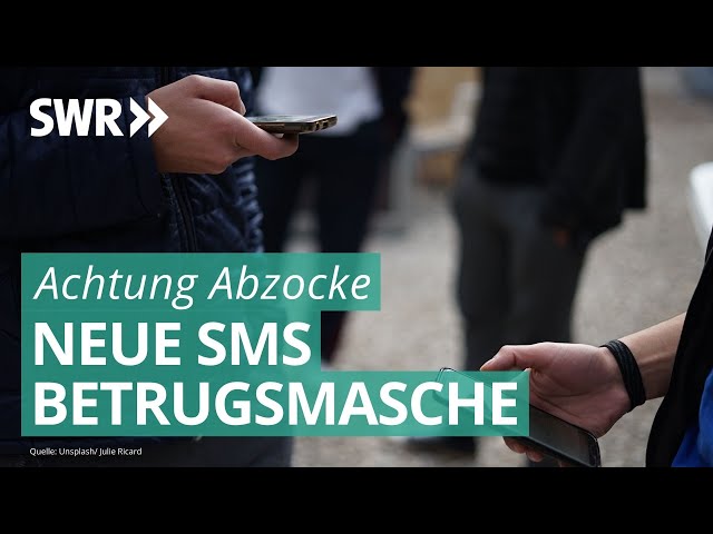 Smishing: Hacker-Attacke per SMS | Marktcheck SWR