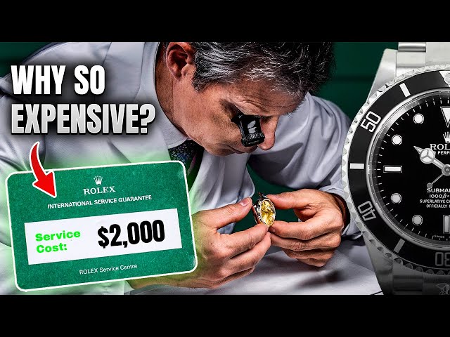WHY Does Rolex Services Cost So Much?!