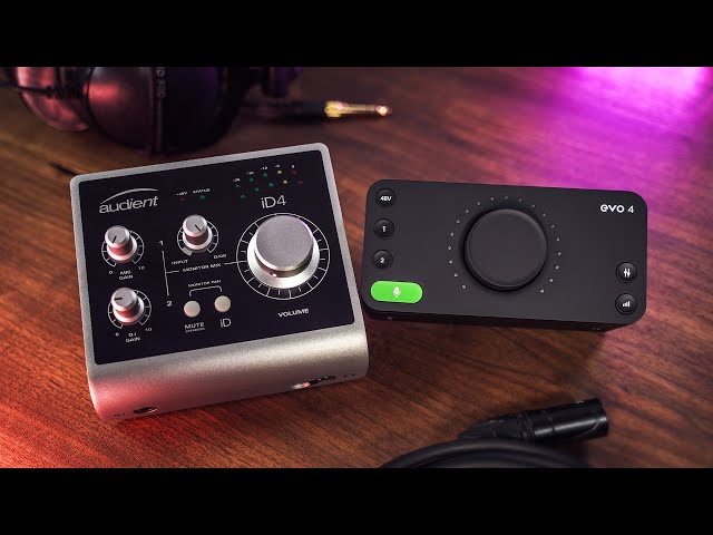 The BEST Budget USB Audio Interface of 2020 // Audient EVO 4 vs iD4