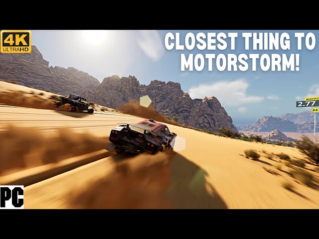 Reminds me of MOTORSTORM | Desert Dakar Rally | PC 4k Max RTX 3070