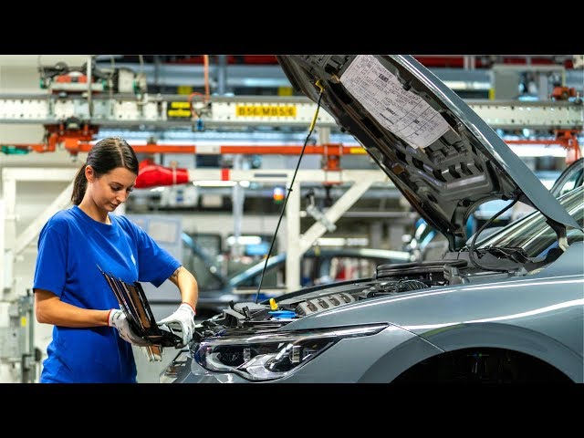 2020 VW Golf 8 Production - Volkswagen plant Wolfsburg