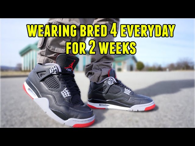 WEAR TEST JORDAN 4 REIMAGINED BRED EVERYDAY FOR 2 WEEKS | HOW GOOD or BAD ARE THEY ???