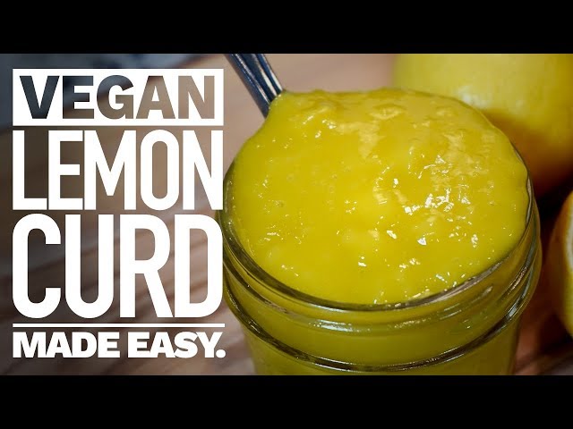 Sugar-Free Vegan Lemon Curd