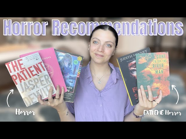 HORROR BOOK RECOMMENDATIONS | my top 20 horror and extreme horror reads!