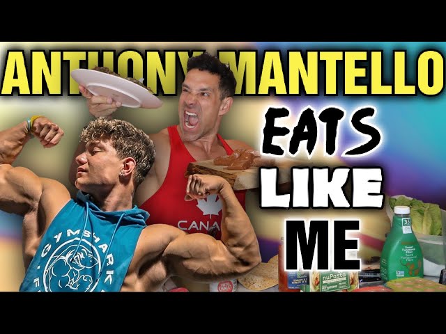 Hey, Anthony Mantello EATS LIKE Coach GREG || HONEST Cookbook Review