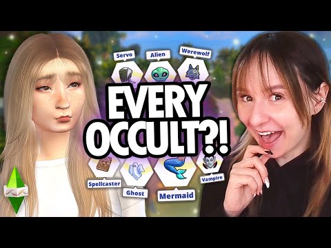 Every Occult Challenge The Sims 4