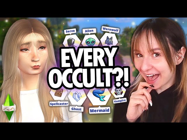 Trying the Every Occult Challenge by James Turner in The Sims 4 (Part 1: Mermaid)